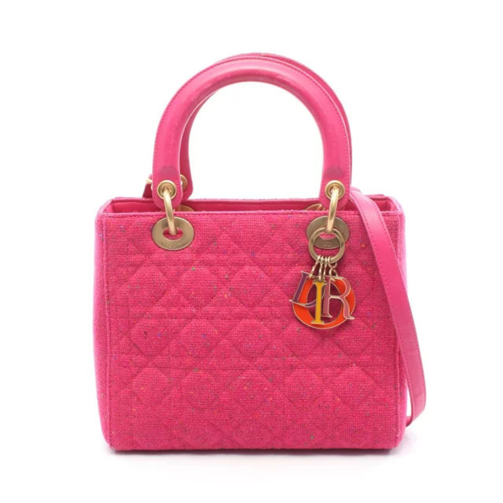 Christian Dior LADY Handbag Pink